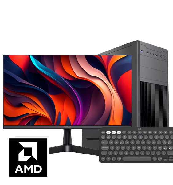PC completa Oficina AMD rizen