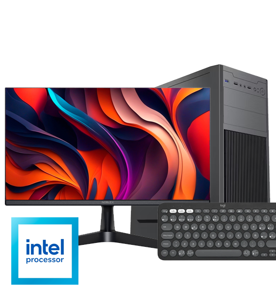 PC completa Oficina intel core